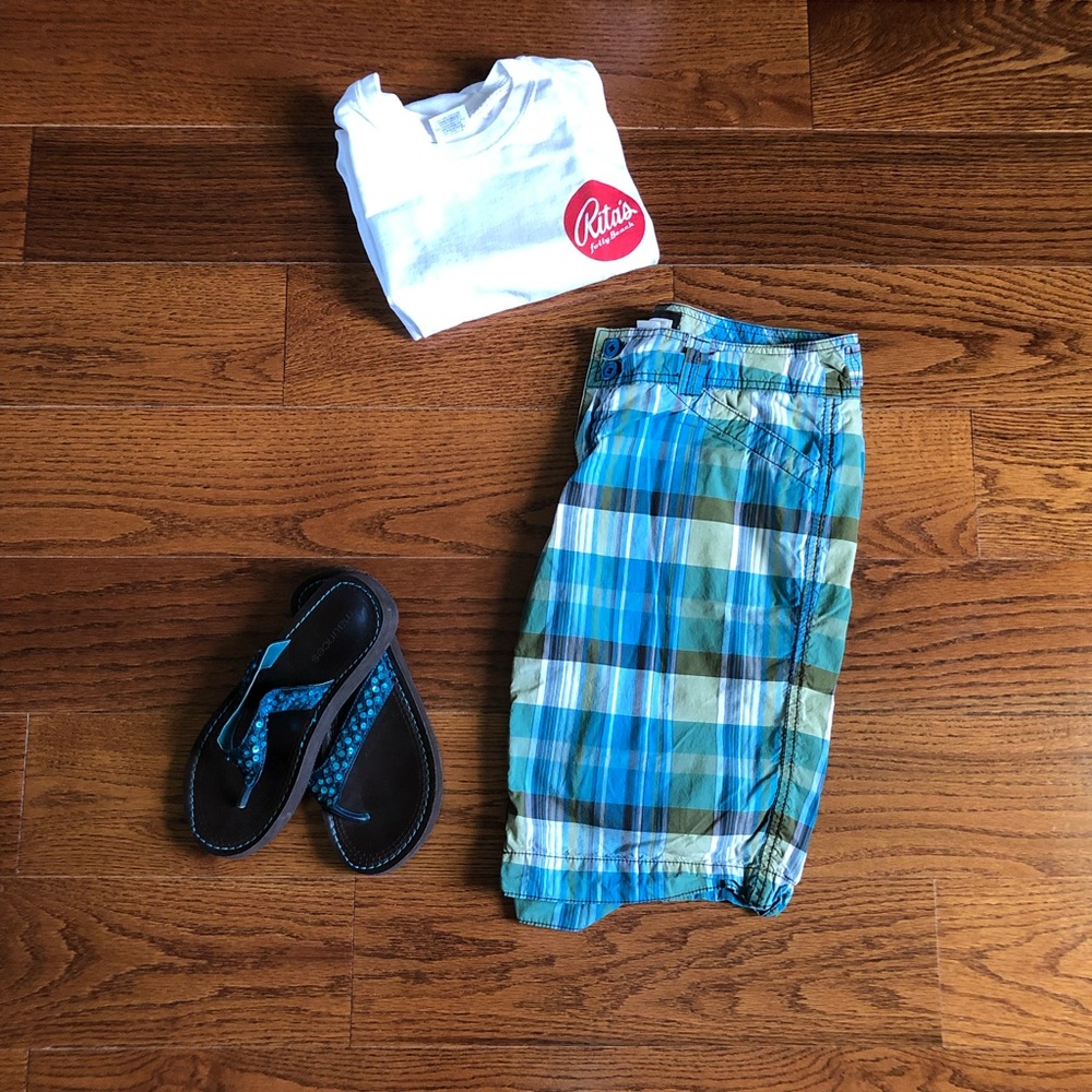 Maurice’s Plaid Bermuda Shorts